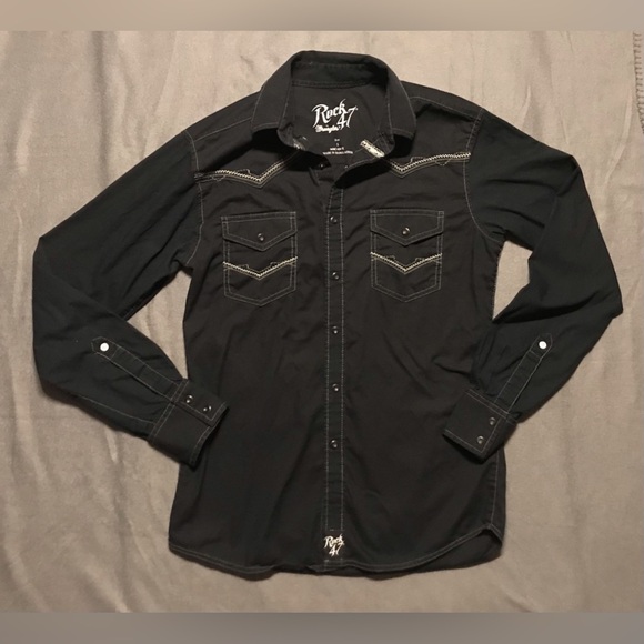 EUC Rock 47 by Wrangler Men’s Long Sleeve - Picture 14 of 16